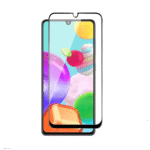 Tempered Glass for Samsung Galaxy A41 (Black) Edge to Edge, Pack of 1
