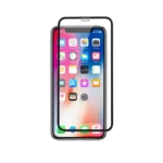 Tempered Glass for iPhone 11 Pro Max, iPhone XS Max (Black) Edge to Edge, Pack of 1