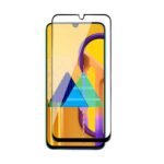 Tempered Glass for Samsung Galaxy M31, M21, F41 (Black) Edge to Edge, Pack of 1