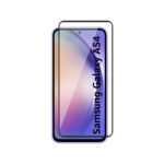 Tempered Glass for Samsung Galaxy A54 (Black) Edge to Edge, Pack of 1