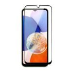 Tempered Glass for Samsung Galaxy A15 / A15 5G / F15 5G (Black) Edge to Edge, Pack of 1