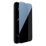TPR Privacy Tempered Glass for iPhone 13 , iPhone 13 Pro , iPhone 14 (Black) , Pack of 1