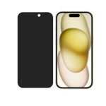 TPR Privacy Tempered Glass Screen Guard Protector for Apple iPhone 15