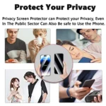 TPR Privacy Tempered Glass Screen Protector for iPhone 15 Pro Max - Image 4
