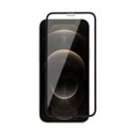 Tempered Glass for iPhone 12 Pro Max (Black) Edge to Edge, Pack of 1