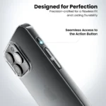 Anti Yellow Back Case for iPhone 15 Pro Max - 5