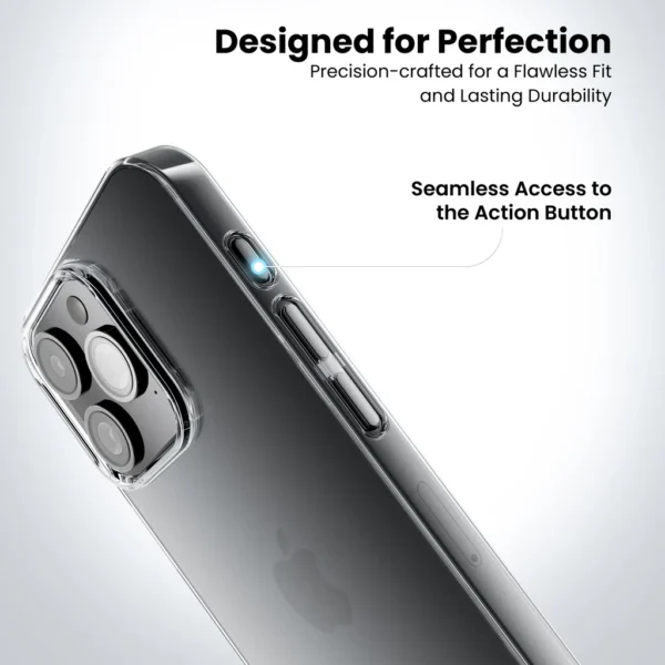 Anti Yellow Back Case for iPhone 15 Pro Max - 5