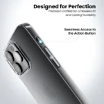 Anti Yellow Back Case for iPhone 15 pro -5