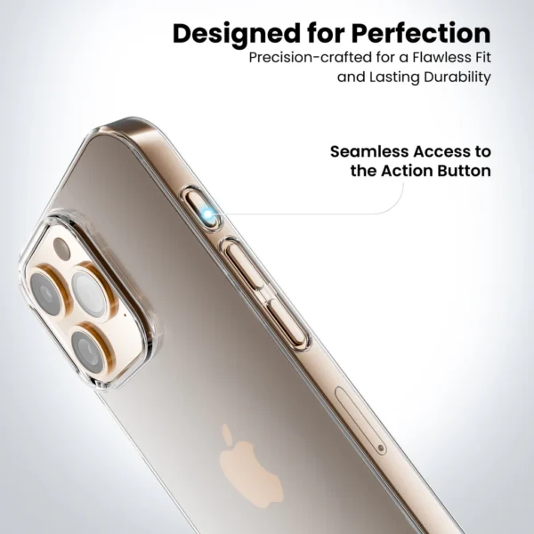 Anti Yellow Back Case for iPhone 16 Pro - 5