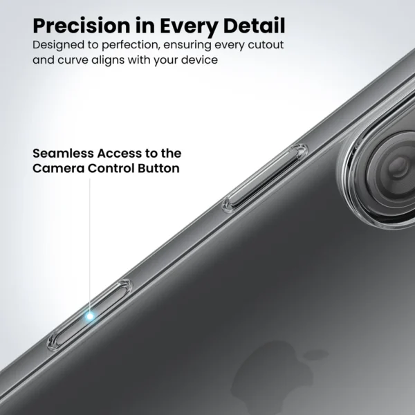 Anti yellow Back case for iphone 16-6