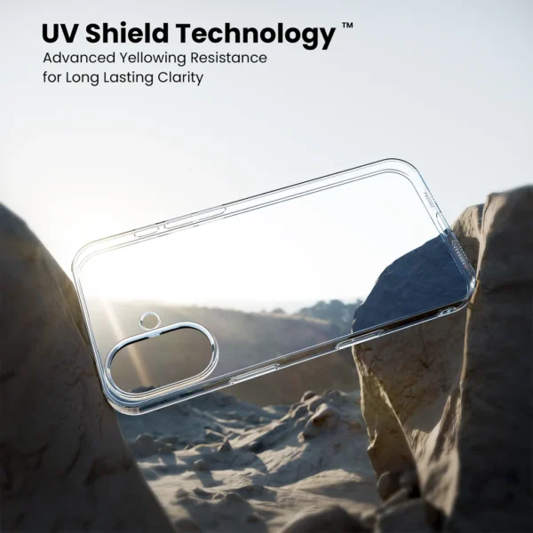 Anti yellow Back case for iphone 17 - 2