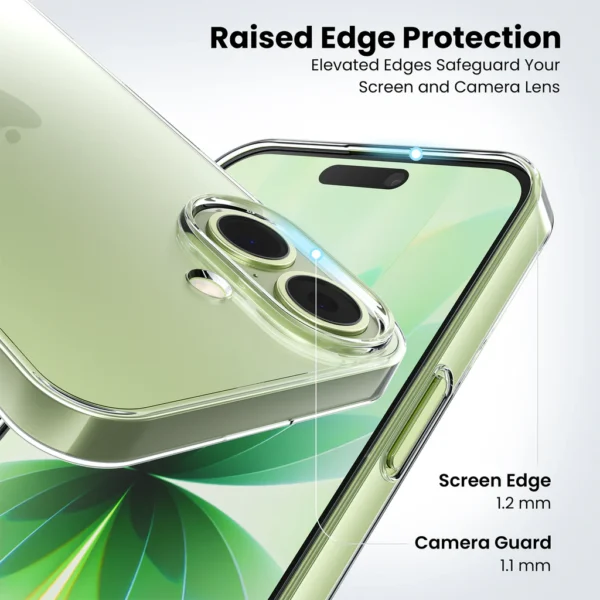 Anti yellow Back case for iphone 17 - 4