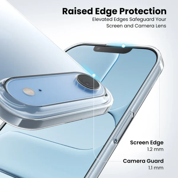 Anti yellow Back case for iphone 17 air - 4