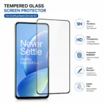 OnePlus Nord CE6 Lite 5G Tempered Glass Screen Protector | 9H Hardness HD Clear Bubble Free - Image 2