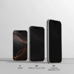 TPR Privacy Tempered Glass Screen Protector for iPhone 16 Pro Max - Anti-Spy, Full Coverage - Image 3
