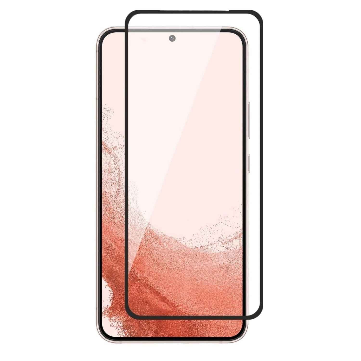 IPAKY-9.jpg Tempered Glass Screen Protector for Samsung Galaxy S22 Plus 5G / S23 Plus 5G - Image 1
