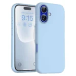iPhone 16 Silicone Case in Blue