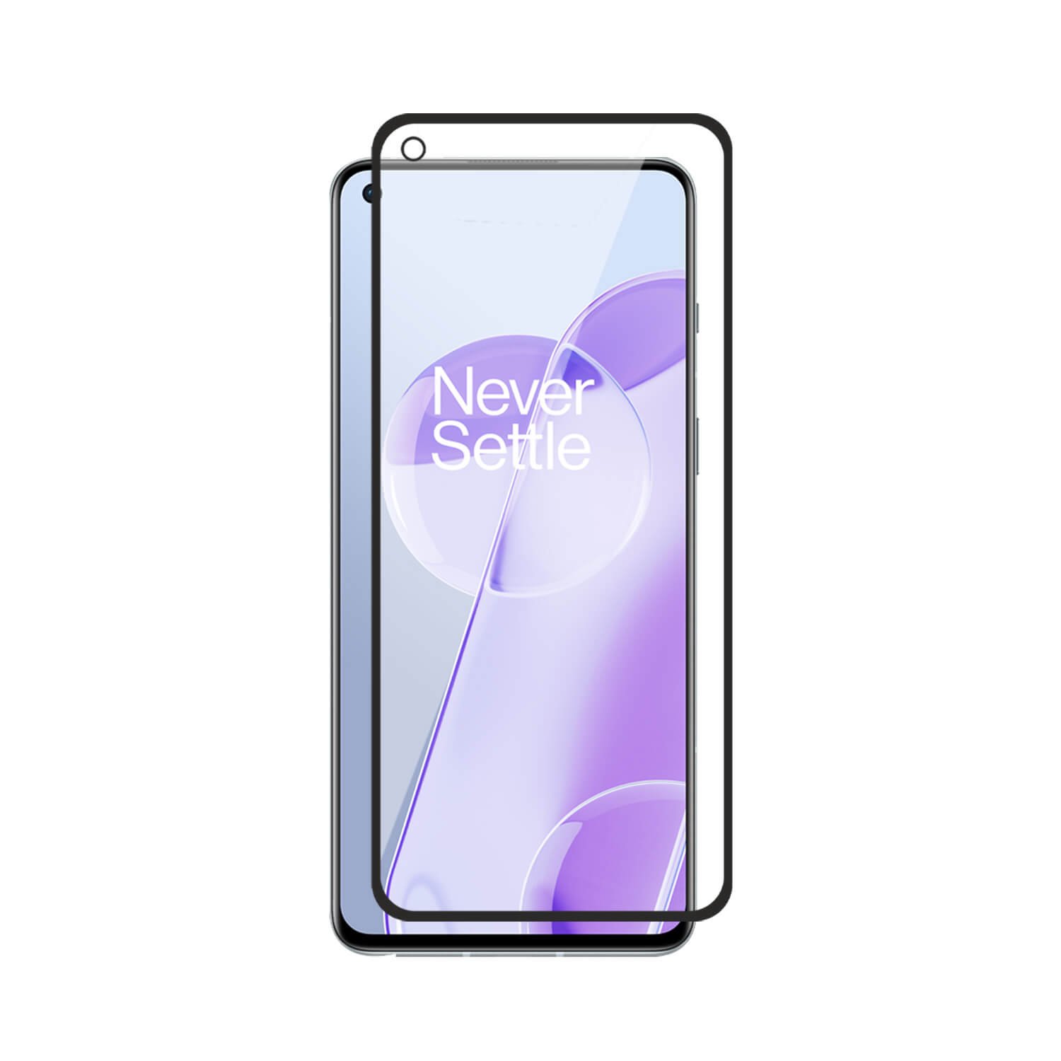 Main-Image-File-3-1.jpg Tempered Glass for OnePlus 9RT 5G (Black), Edge to Edge, Pack of 1 - Image 1