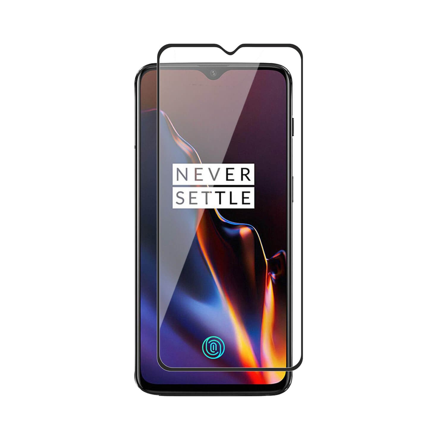 Main-Image-File-5.jpg Tempered Glass for Oneplus 6T / Oneplus 7, Edge to Edge, Pack of 1, Black - Image 1