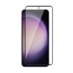 Tempered Glass for Samsung Galaxy S23 FE 5G (Black) Edge to Edge, Pack of 1