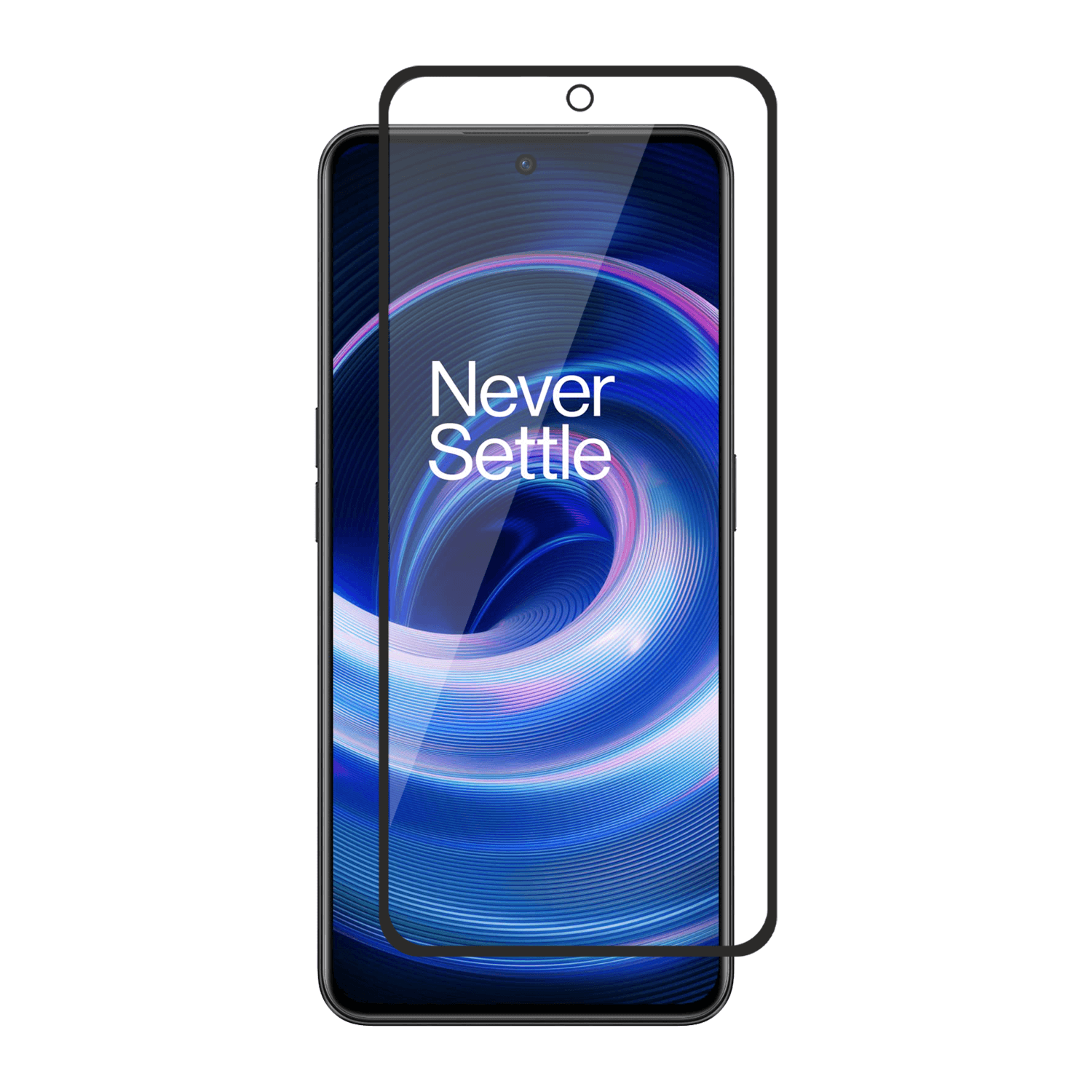 Untitled-1-3-1.png Tempered Glass for OnePlus 10R/10T(Black) Edge to Edge, Pack of 1 - Image 1