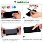 Tempered Glass for Samsung Galaxy A56– Edge-to-Edge Screen Protector with Black Border (Pack of 1) - Image 3
