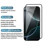 Ultra Clear Tempered Glass for Apple iPhone 16 Pro by, Pack of 1 - Image 3