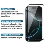 Ultra Clear Tempered Glass for Apple iPhone 16 Pro by, Pack of 1 - Image 2