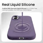 Soft Silicone Back Case Compatible with iPhone 17 – Slim Protective Cover - Image 2