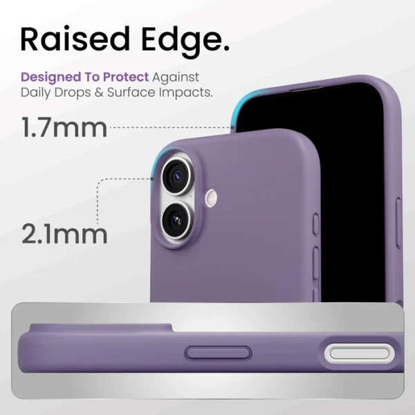 Soft Silicone Back Case Compatible with iPhone 17 – Slim Protective Cover - Image 3