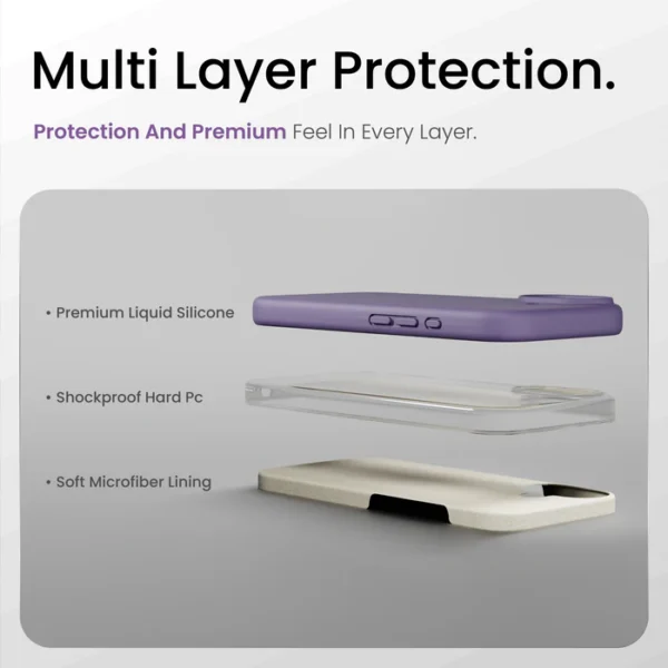 Soft Silicone Back Case Compatible with iPhone 17 – Slim Protective Cover - Image 5