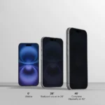 TPR Privacy Tempered Glass Screen Protector for iPhone 16 - Anti-Spy, Full Coverage - Image 3