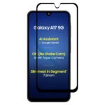 Samsung Galaxy A17 Tempered Glass Screen Protector by | 9H Hardness, Edge-to-Edge Full Coverage, Anti-Scratch, HD Clear
