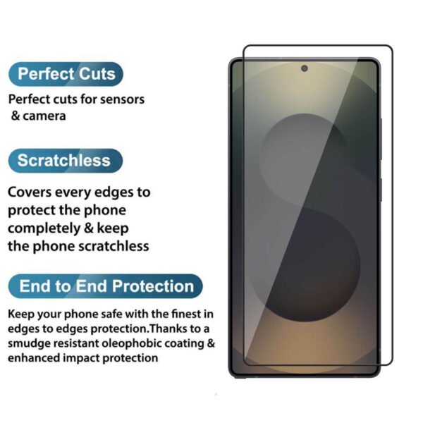 Premium Tempered Glass Screen Protector for Samsung Galaxy S25 Ultra | - Image 2