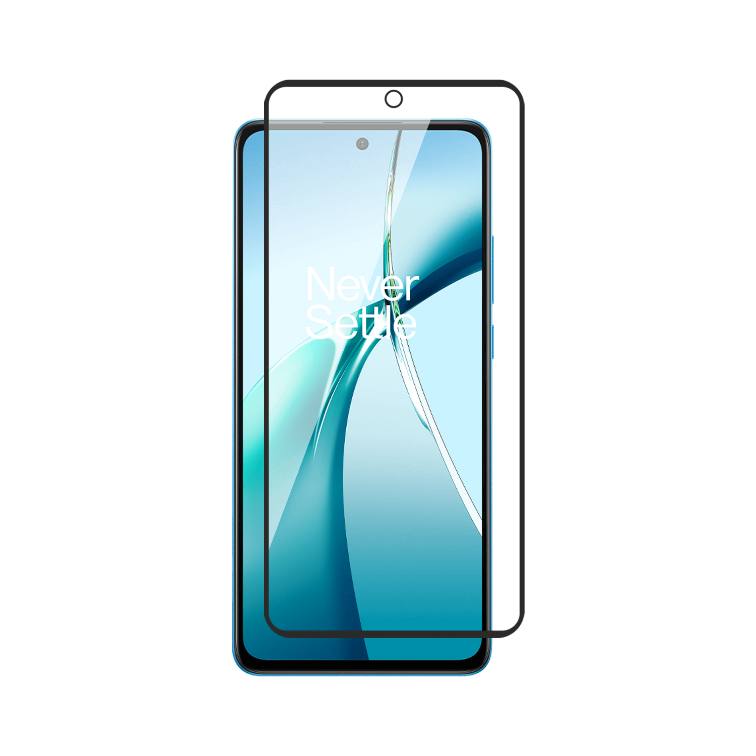 w1.png Tempered Glass for OnePlus Nord CE 4 Lite (Black) Edge to Edge, Pack of 1 - Image 1